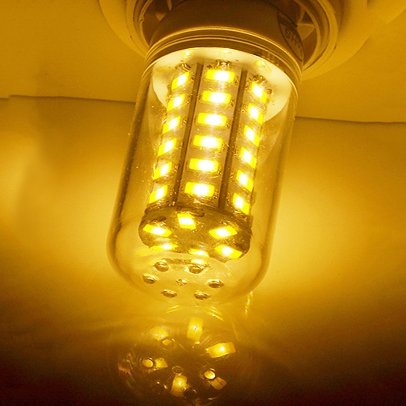 6pcs 20 W LED Corn Lights 2000 lm E14 B22 E26 E27 T 144 LED Beads SMD 5730 Warm White White 220-240 V 110-120 V3