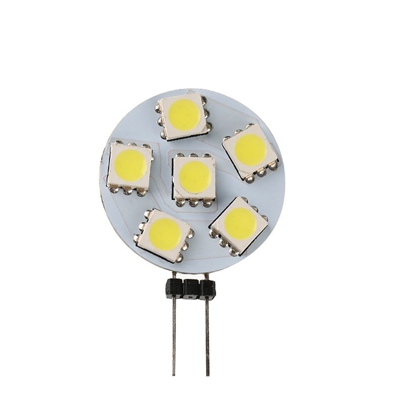 10pcs 1 W LED Bi-pin Lights 120 lm G4 6 LED Beads SMD 5050 White Warm Yellow4