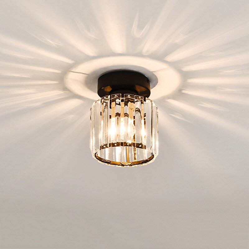 17 cm Ceiling Light LED Hallway Light Flush Mount Lights Glass Geometrical Artistic Modern 220-240V2