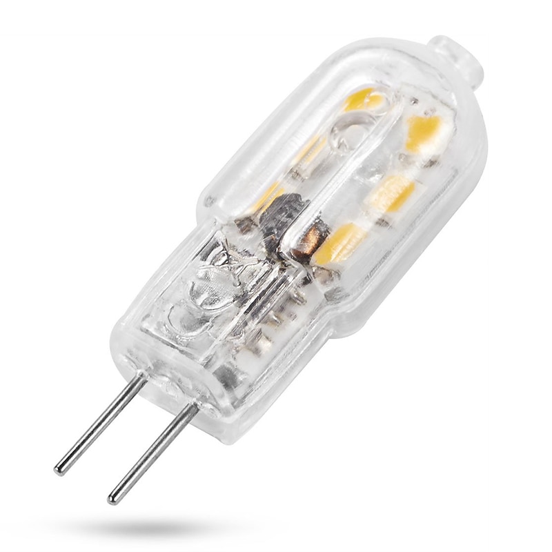 G4 2.5W LED Bulb 10 Pack LED Bi-pin G4 Base 20W Halogen Bulb Replacement Warm White /Cold White DC12V2