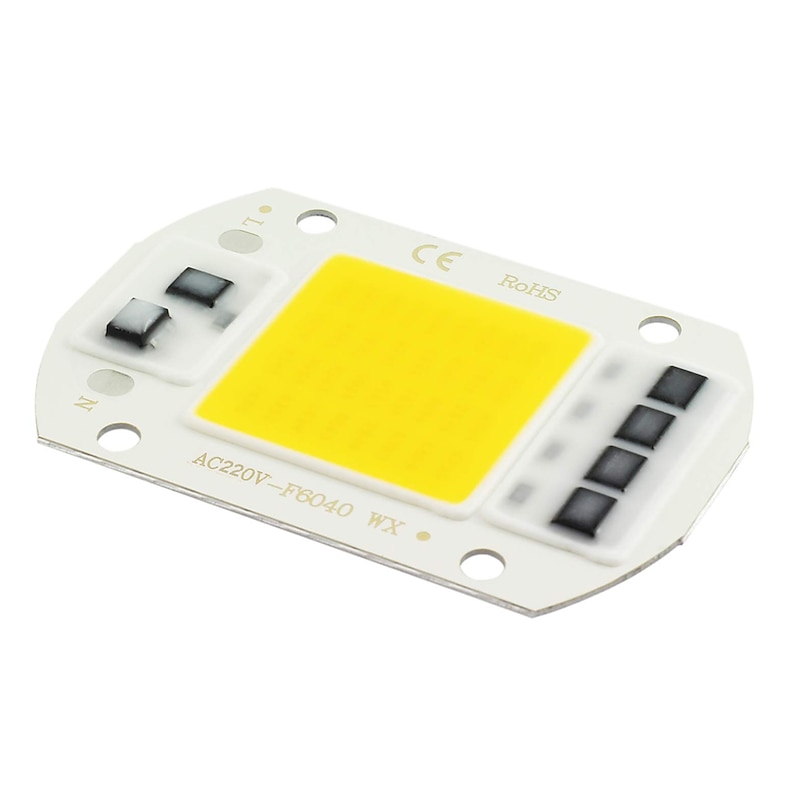 1PC LED COB Chip 20W 30W 50W AC220V Warm White/Cold White Light Engine Integrated Smart IC Driver3