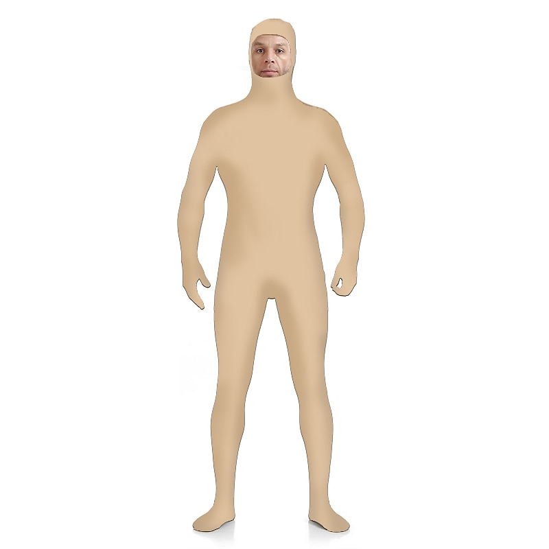 Zentai Suits Skin Suit Full Body Suit Carnival Costume Full Body Suit Kings Day Men's Women's Sex Solid Colored Spandex Lycra Costume for Halloween Adults'2
