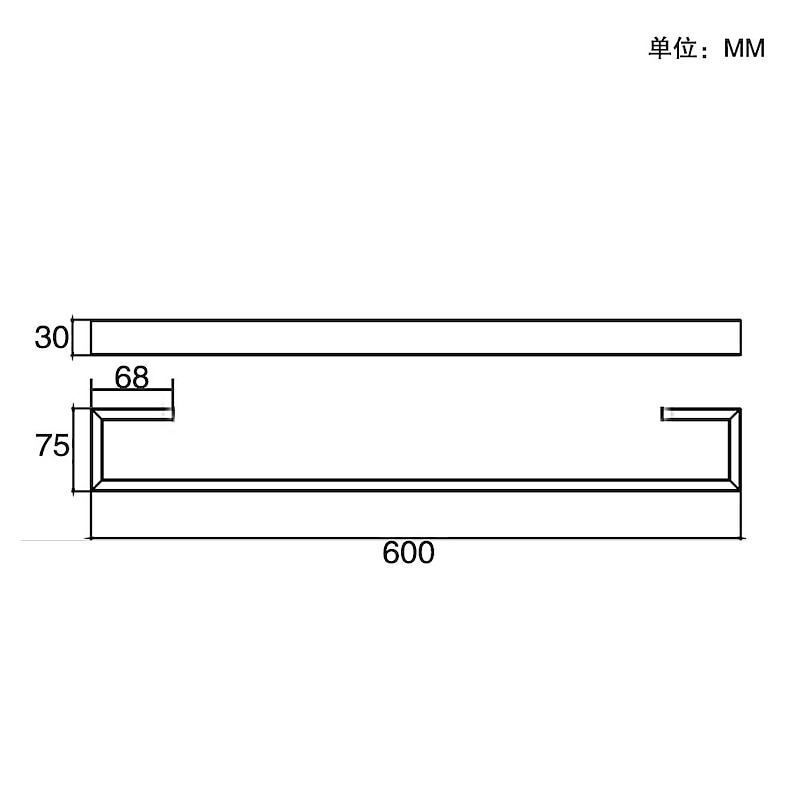 Bathroom Accessory Set Include Towel Bar / Toilet Paper Holder and Robe Hook New Design Stainless Steel Material Wall Mounted Matte Black 4pcs4
