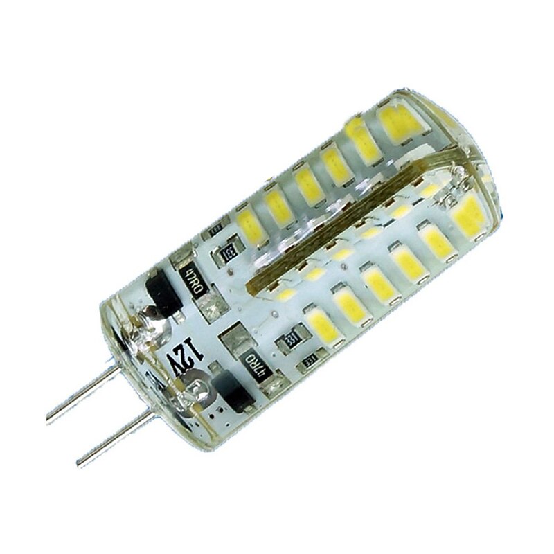10pcs G4 5W 3014 x 48 LEDs White Light Lamps AC12V Non-dimmable Equivalent to 20W-25W T3 Halogen Track Bulb Replacement LED Bulbs2