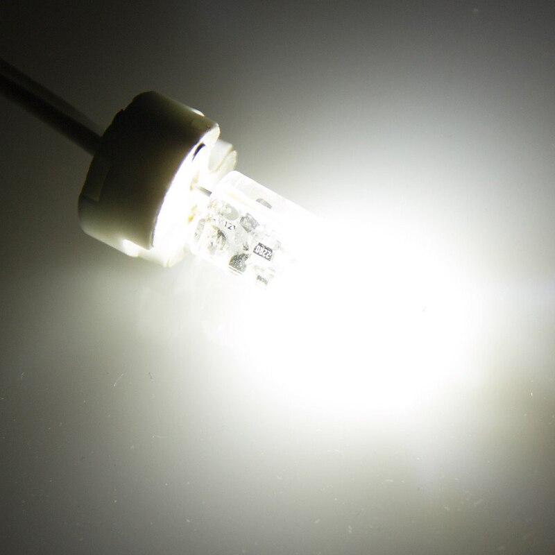 10pcs G4 5W 3014 x 48 LEDs White Light Lamps AC12V Non-dimmable Equivalent to 20W-25W T3 Halogen Track Bulb Replacement LED Bulbs3