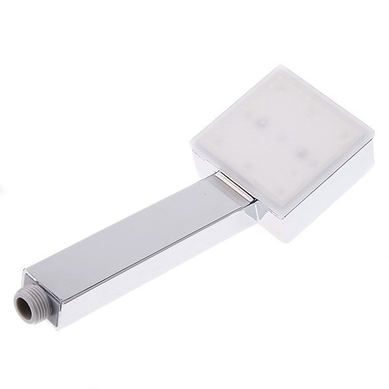 LED Shower Head Color Changing 2 Water Mode 7 Color Glow Light Automatically Changing Handheld Showerhead2