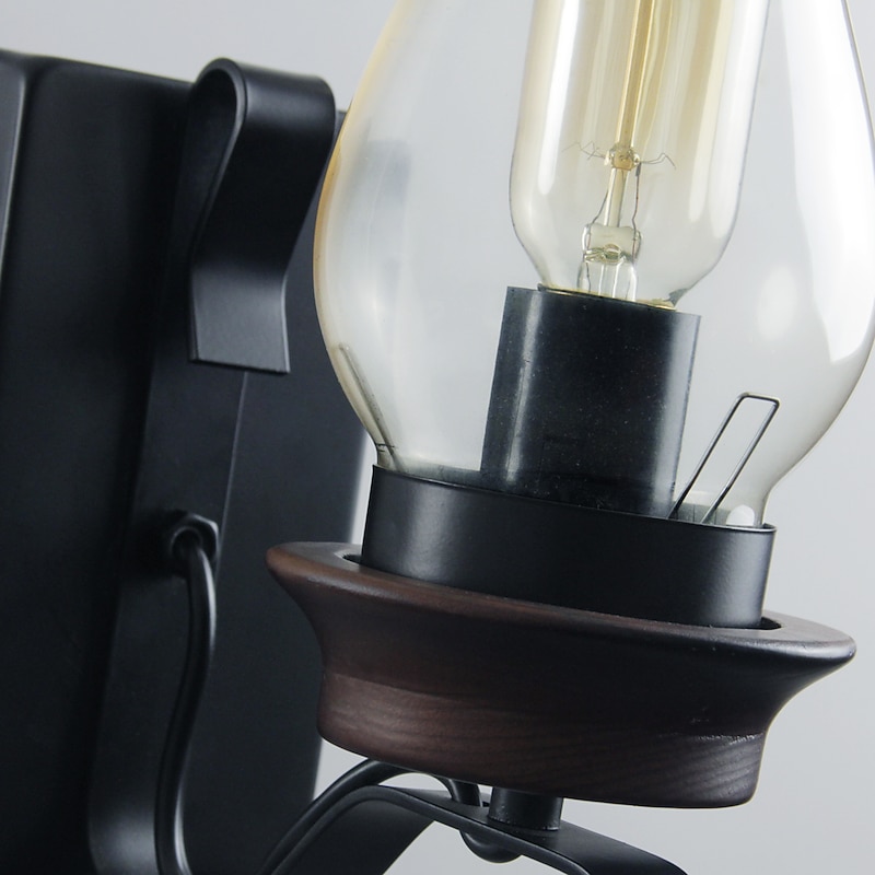 Creative Vintage Wall Lamps LED Wall Sconces Bedroom Glass Wall Light 110-220V 220-240V 60 W3