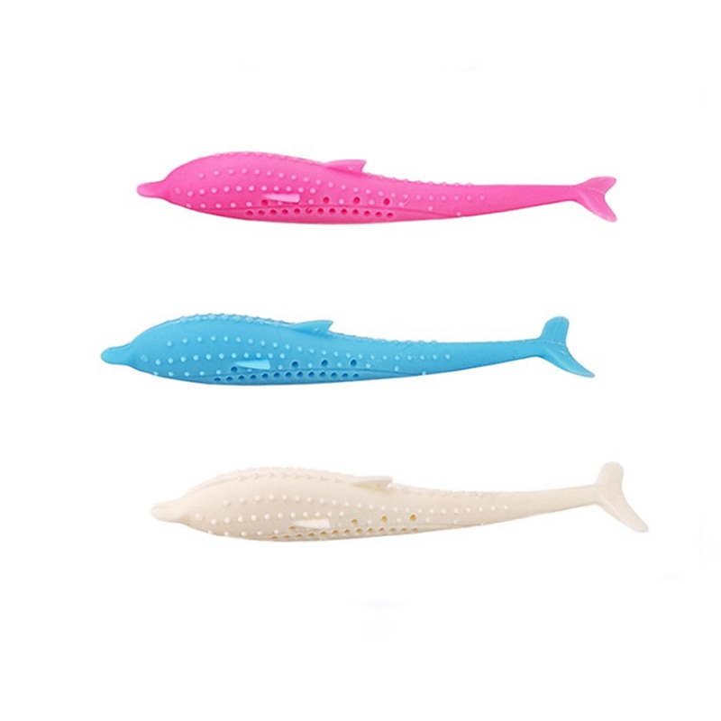 Chew Toy Catnip Teeth Cleaning Toy Toothbrushes Cat 1pc Fish Silica Gel Gift Pet Toy Pet Play2