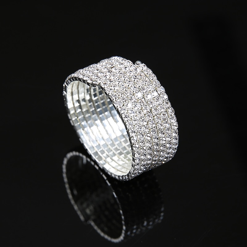 Dance Accessories Women's Performance Alloy Rhinestone Bracelets