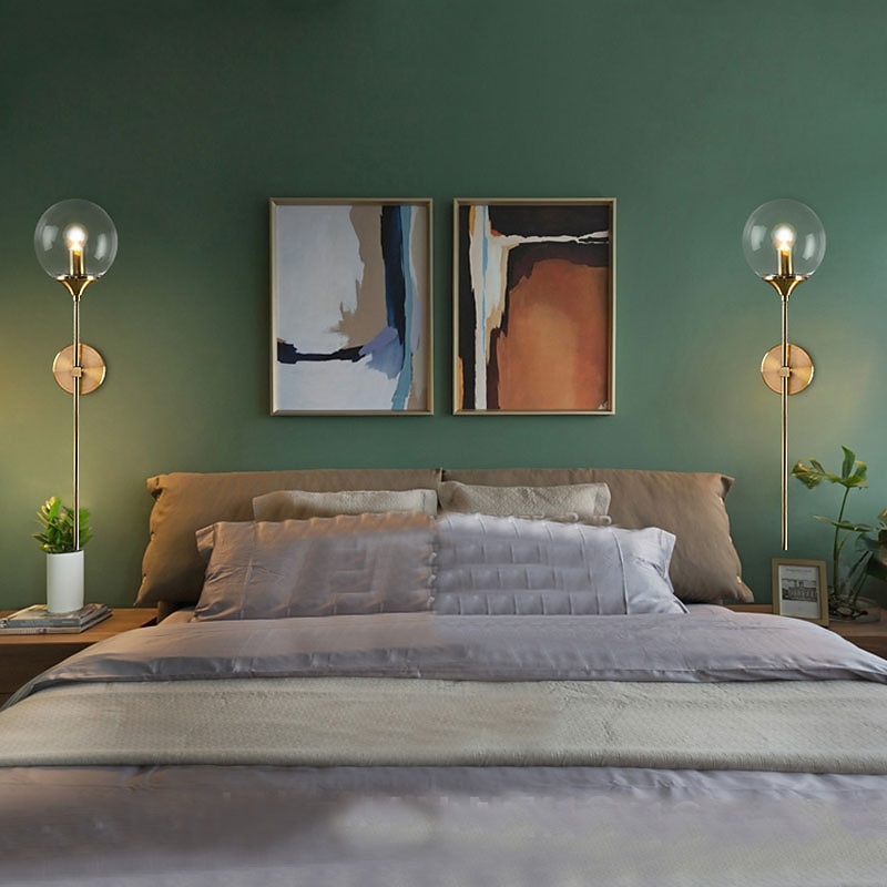 Creative LED Modern Nordic Style Indoor Wall Lights Living Room Bedroom Iron Wall Light IP54 110-120V 220-240V / E12 / E14 / CE Certified2