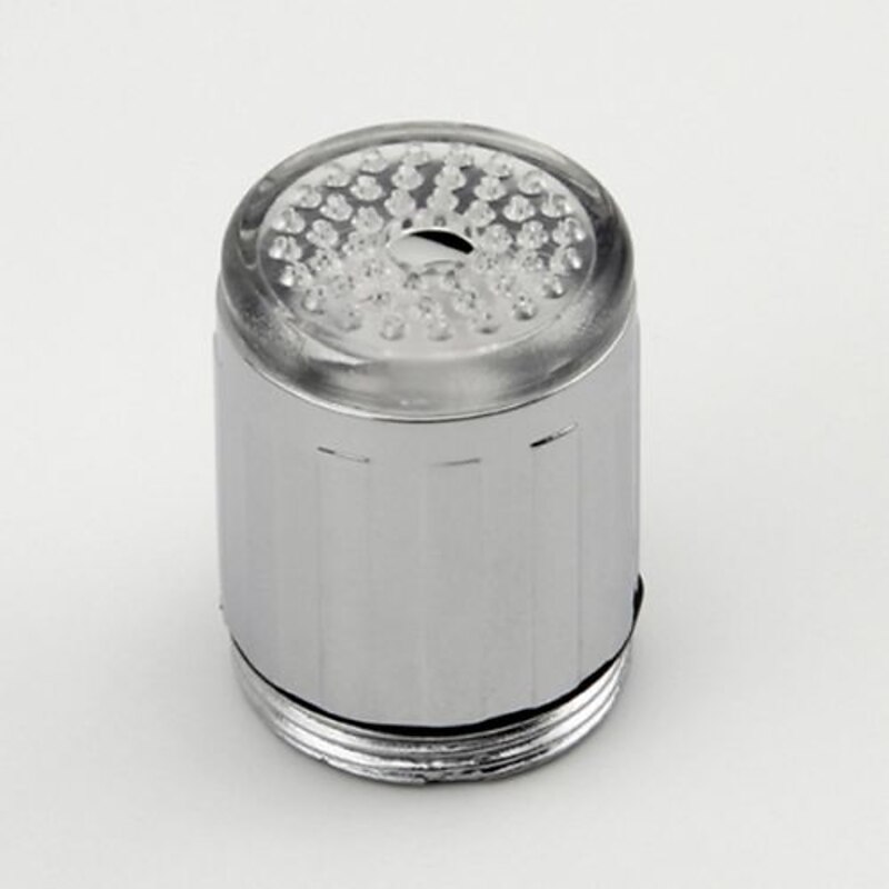 Glow LED Faucet Temperature Sensor Light RGB 3 Color Shower Kitchen Water Tap2