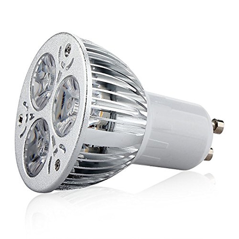 10pcs 6 W LED Spotlight 400 lm GU10 E26 / E27 3 LED Beads High Power LED Decorative Warm White Cold White 85-265 V2