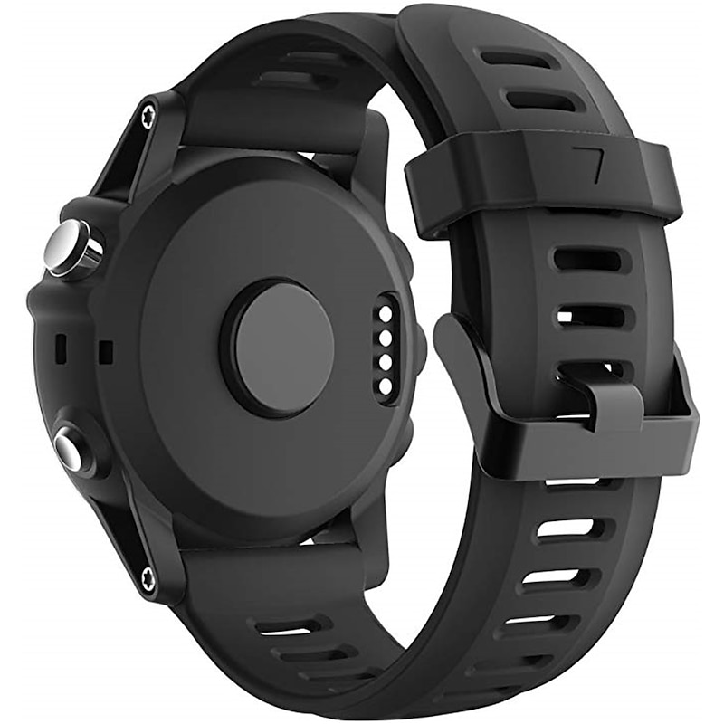 Watch Band for Garmin Fenix 3 HR Fenix 3 Fenix 7X / 6X / 5X / 3/3HR Plus Pro Sapphire Solar Descent Mk2i / Mk2 / Mk1 D2 Charlie / Bravo / Delta PX Silicone Replacement  Strap 26mm Breathable Sport3