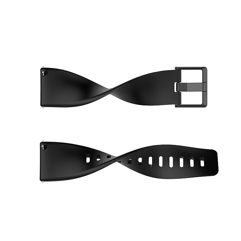 Smart Watch Band for Fitbit Versa, Versa 2 /Versa Lite /Versa SE Soft Silicone Smartwatch Strap Women Adjustable Elastic Sport Band Replacement Wristband Men Women (Without Tracker)4