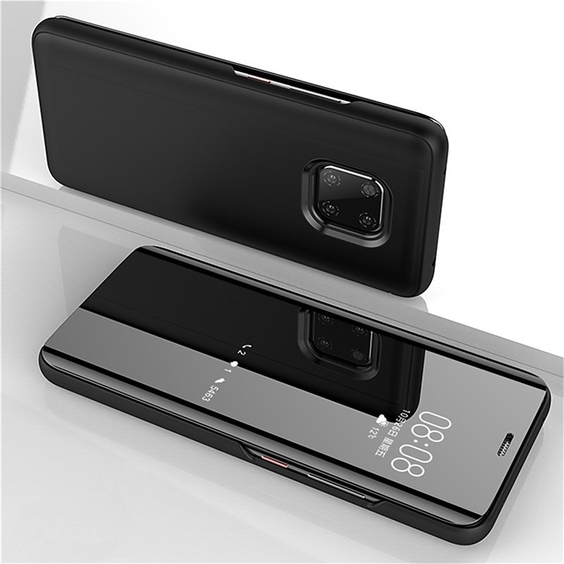 Smart Mirror View Smart Flip Phone Case For Huawei Mate 30 Pro Mate 20 Pro Mate 20X Mate 10 Pro Stents Cover2