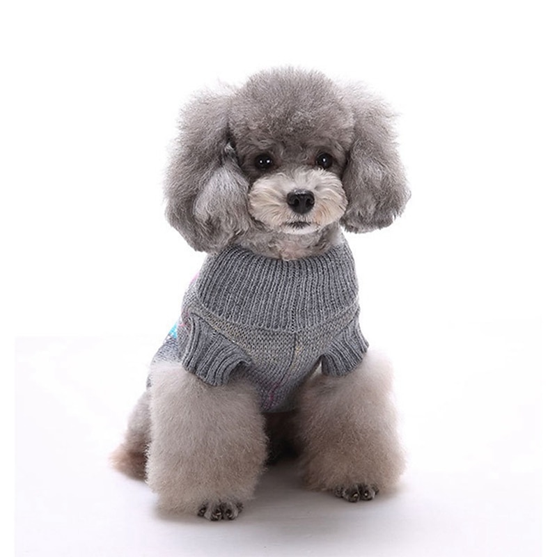 Dog Sweater Puppy Clothes Jumper Casual Daily Winter Dog Clothing for Corgi Beagle Shiba Inu Pug Poodle2