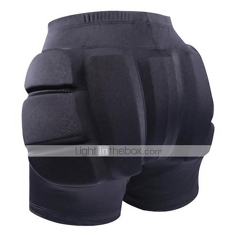 Impact Shorts / Padded Compression Shorts for Ski / Snowboard / Ice Skating / Ice Skate All Wear-Resistant / Protection Lycra Spandex Black / Ink Blue