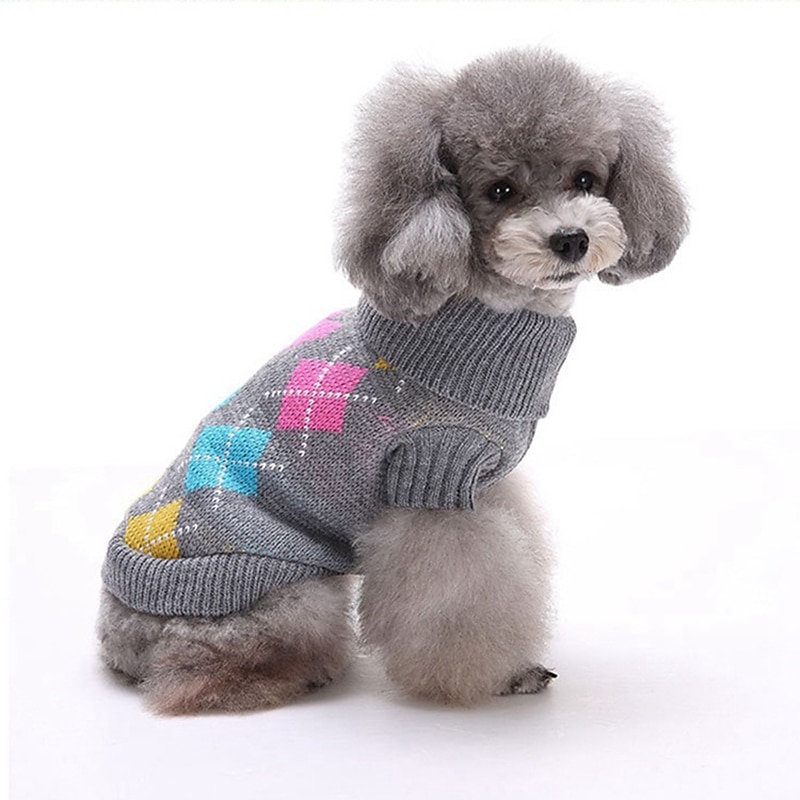Dog Sweater Puppy Clothes Jumper Casual Daily Winter Dog Clothing for Corgi Beagle Shiba Inu Pug Poodle3