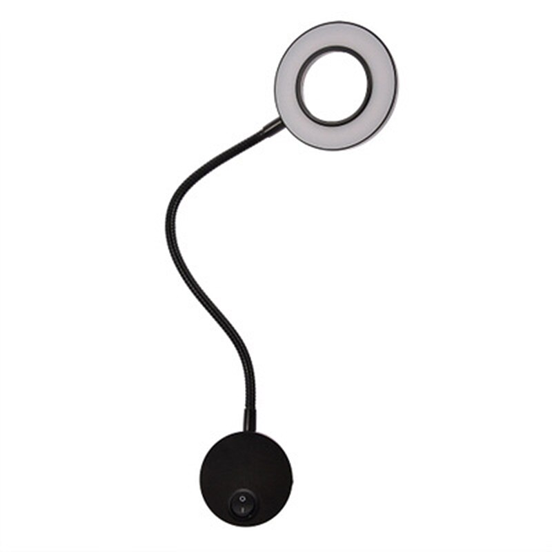 LED Dormitory Bedside Reading Lamp Hotel Hose Spot Light Background Wall Lamp 3W Simple Hose Wall Lamp3
