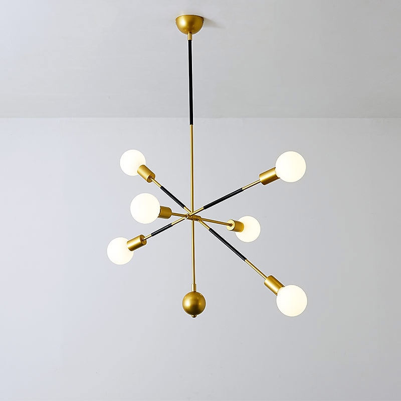 90 cm Sputnik Design Chandelier Metal Sputnik Industrial Painted Finishes Modern Nordic Style 220-240V3