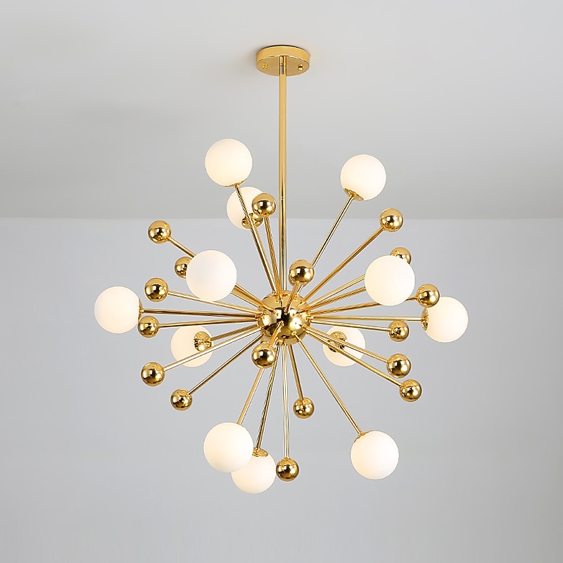 80 cm Sputnik Design Chandelier Metal Sputnik Electroplated Modern Nordic Style 220-240V3