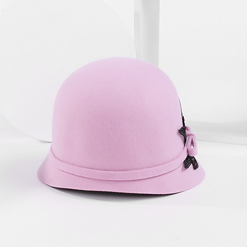 100% Wool Hats with Pearls 1pc Casual / Daily Wear Headpiece2