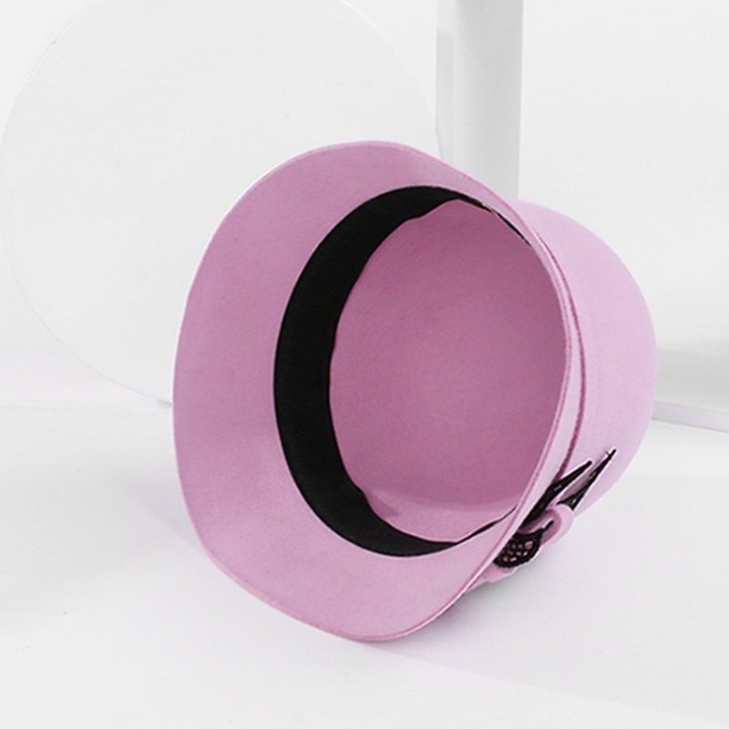 100% Wool Hats with Pearls 1pc Casual / Daily Wear Headpiece4