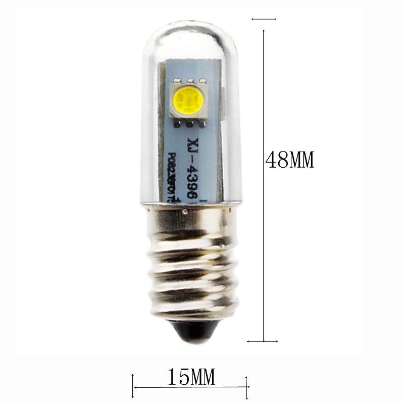 5pcs 0.5 W LED Corn Lights 15 lm E14 T 3 LED Beads SMD 5050 Decorative Warm White White 90-240 V / CE Certified3