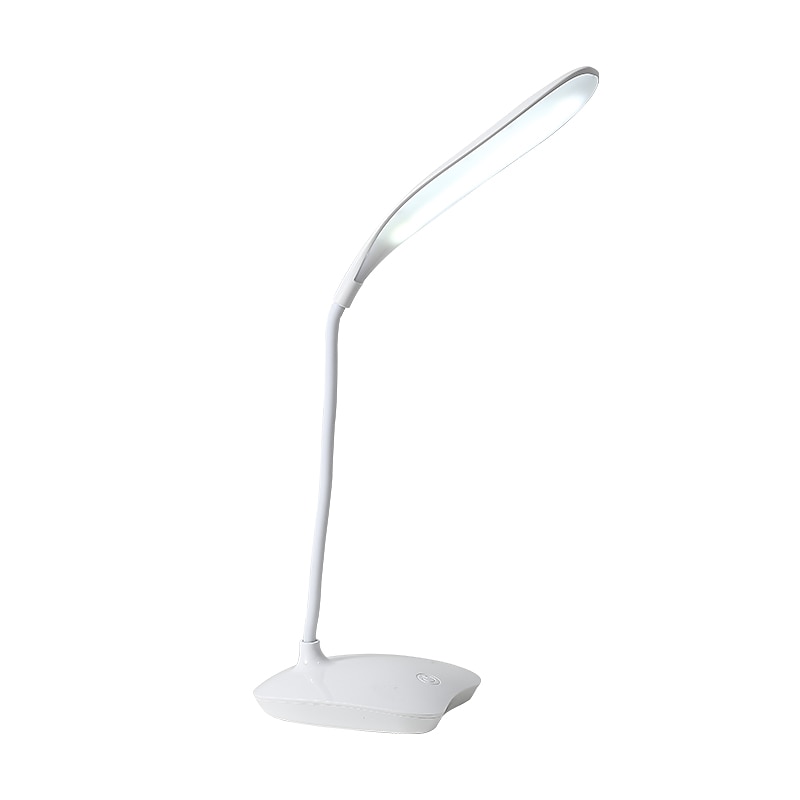Table Lamp / Desk Lamp / Reading Light Eye Protection / Adjustable Simple / Modern Contemporary Built-in Li-Battery Powered For Bedroom / Study Room / Office PVC White