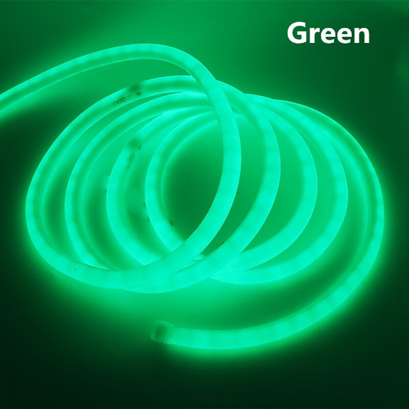 Waterproof Round Neon Flexible LED Light Strips 5M 600 LEDs EL 14mm Warm White White Red Pool Light Strip Cuttable Advertising Fonts Advertising Signboard DIY Party 220 V 1 set2