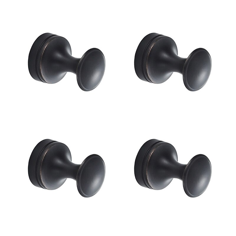 Robe Hook New Design and Creative Multifunctional Round Hooks Bathroom Accessory Brass Material Wall Mounted 4pcs2