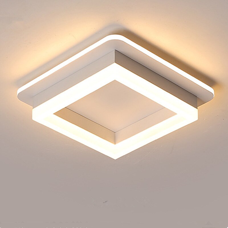 LED Nordic Minimal Corridor Lamp LED Ceiling Light Kitchen Entrance Hall Porch Balcony Lamp Circular Ceiling Lamp Household Lamp3