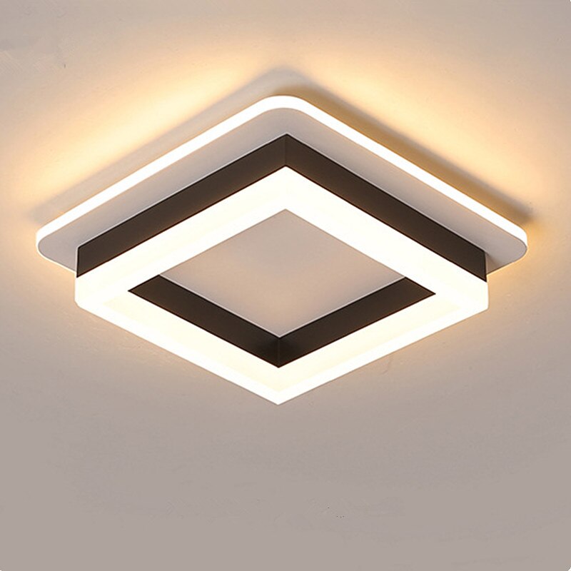 LED Nordic Minimal Corridor Lamp LED Ceiling Light Kitchen Entrance Hall Porch Balcony Lamp Circular Ceiling Lamp Household Lamp2