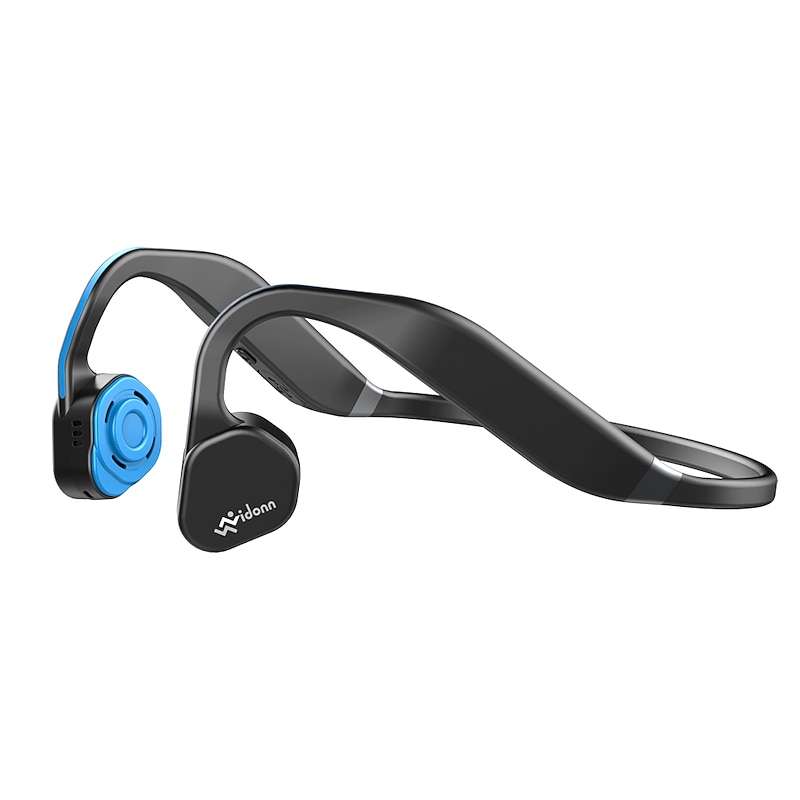 Vidonn F1 Bone Conduction Headphone 3.5mm Headphone 3.5mm Microphone Desktop Computer Stereo Dual Drivers with Microphone