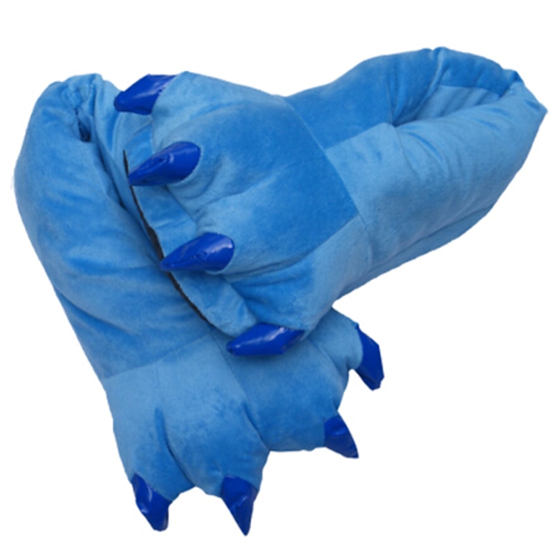 Adults' Kigurumi Pajamas Slippers Nightwear Camouflage Monster Solid Colored Onesie Pajamas Cotton Cosplay For Women's Boys Girls' Halloween Animal Sleepwear Cartoon Festival / Holiday Costumes