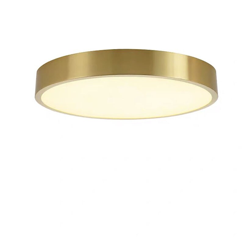 30 cm Single Design Flush Mount Lights Metal Brass Modern 220-240V2
