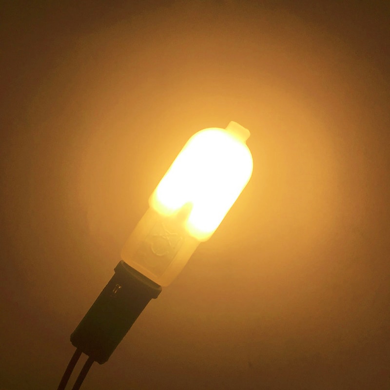 10pcs 3W LED Bi-pin Lights Bulbs 300lm G4 12LED Beads SMD 2835 Dimmable Landscape 30W Halogen Bulb Replacement Warm Cold White 360 Degree Beam Angle 220-240V 12V4