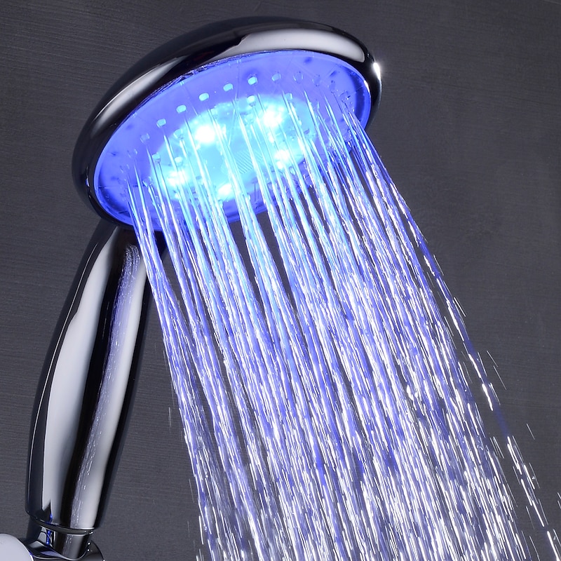 Contemporary Hand Shower / Rain Shower Chrome Feature - Creative / LED / Shower, Shower Head3