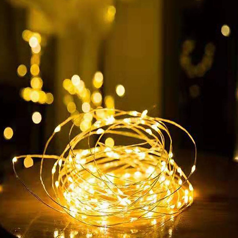 Photo Clip String Lights 3M LED Fairy Lights Outdoor Wedding Decoration Battery Operated Christmas Patio Wedding Decoration Party Home2