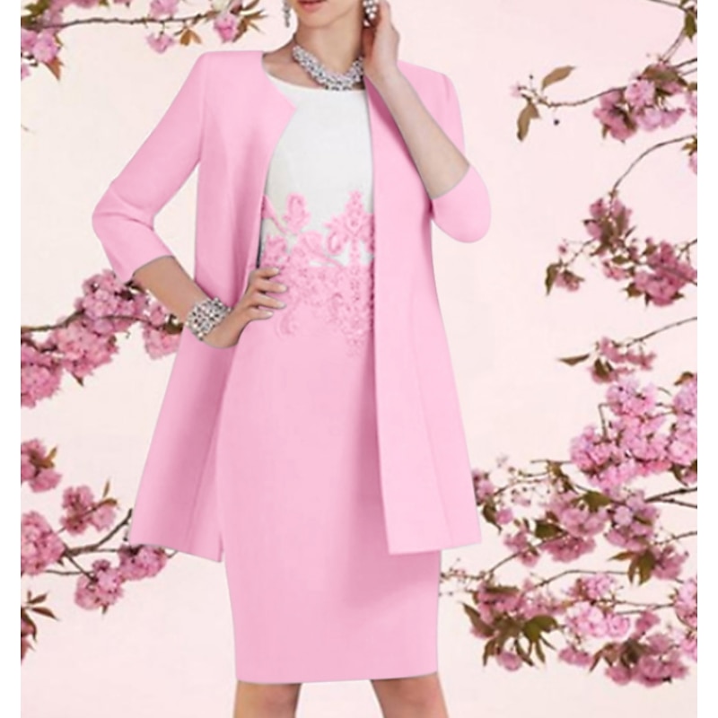 Women's Wrap Mother's Wraps Wedding Guest 's Wraps Ladies Coats / Jackets Keep Warm 3/4 Length Sleeve Stretch Fabric Wedding Wraps With Pure Color For Wedding Guest Spring & Summer 6