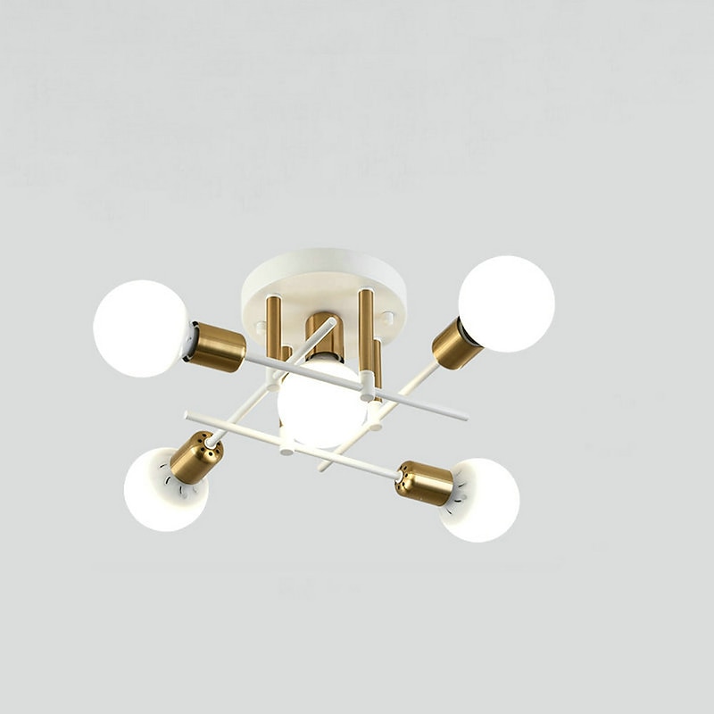 5-Light Nordic Modern Minimalist Living Room Bedroom Dining Room Office Apartment Study Hotel Model Room Decorative Ceiling Lighting4