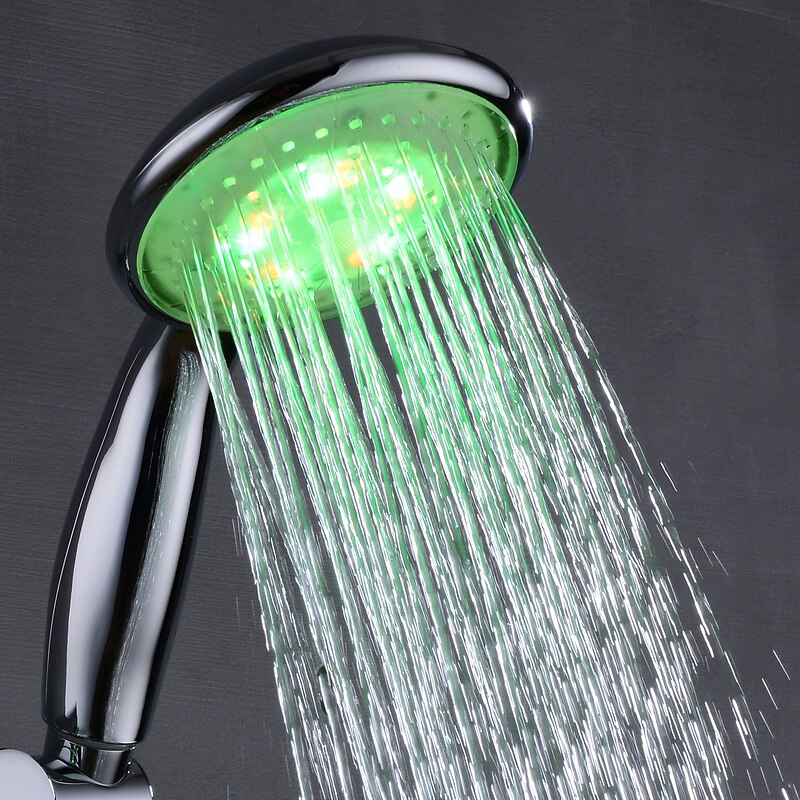 Contemporary Hand Shower / Rain Shower Chrome Feature - Creative / LED / Shower, Shower Head2