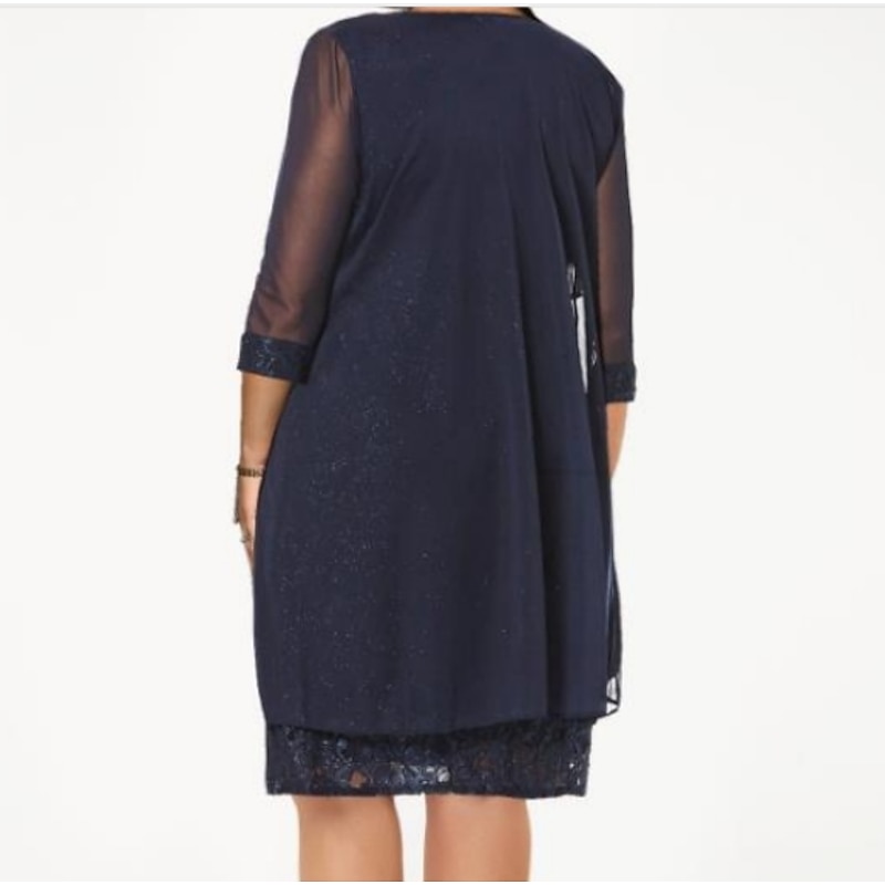 Women's Wrap Shrug Mother's Wraps Coats / Jackets Plus Size Curve Sun Protection Half Sleeve Chiffon Wedding Guest Wraps With Lace For Wedding Spring & Summer dress to impress2