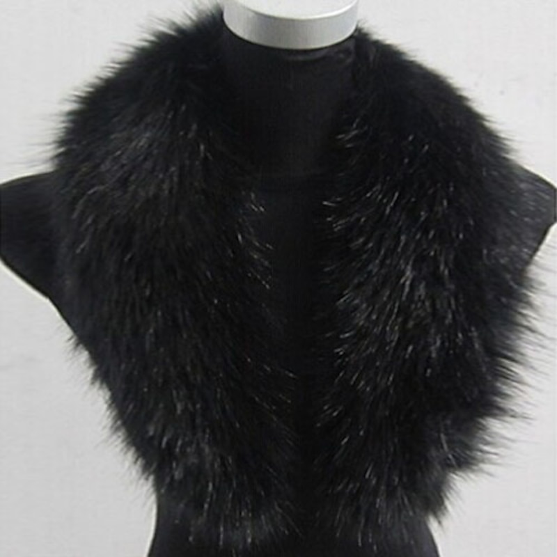 Sleeveless Collars Faux Fur Fall Wedding Party Evening / Casual Fur Wraps / Fur Accessories / Faux Leather With Smooth / Fur2