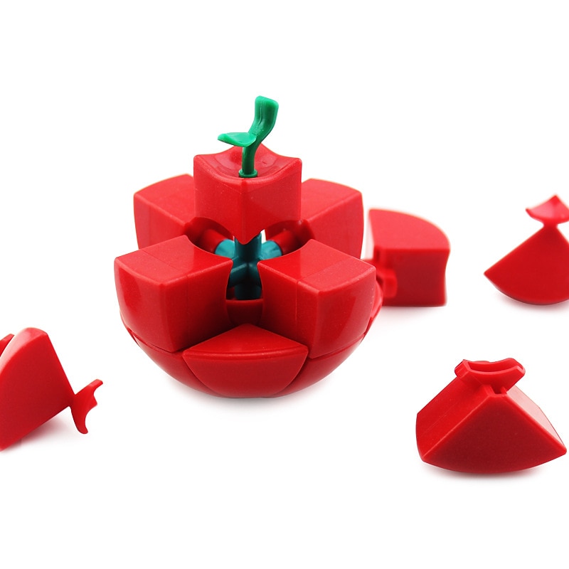 Speed Cube Set 1 pcs Magic Cube IQ Cube 3*3*3 Magic Cube Puzzle Cube Professional LevelAdults' Toy Gift4