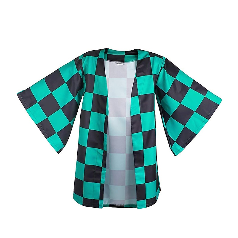 Kamado Tanjirou Anime Cosplay Costume Cosplay Suits Coat For Men's Women's Adults'4