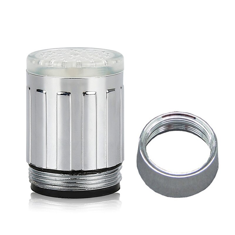 Luminous Colorful LED Faucet Color Changing Glow LED Tap Light Water Stream Faucet Bathroom Kitchen Lamp No Need Battery2