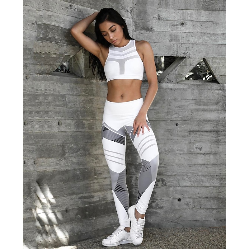 Activewear Pants Pattern / Print Women's Daily Wear Running Terylene Polyester Taffeta3