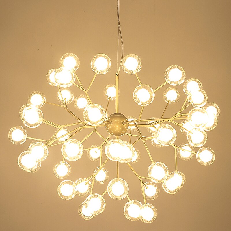 80 cm Sputnik Design Chandelier Metal Mini Painted Finishes Modern Nordic Style Generic2