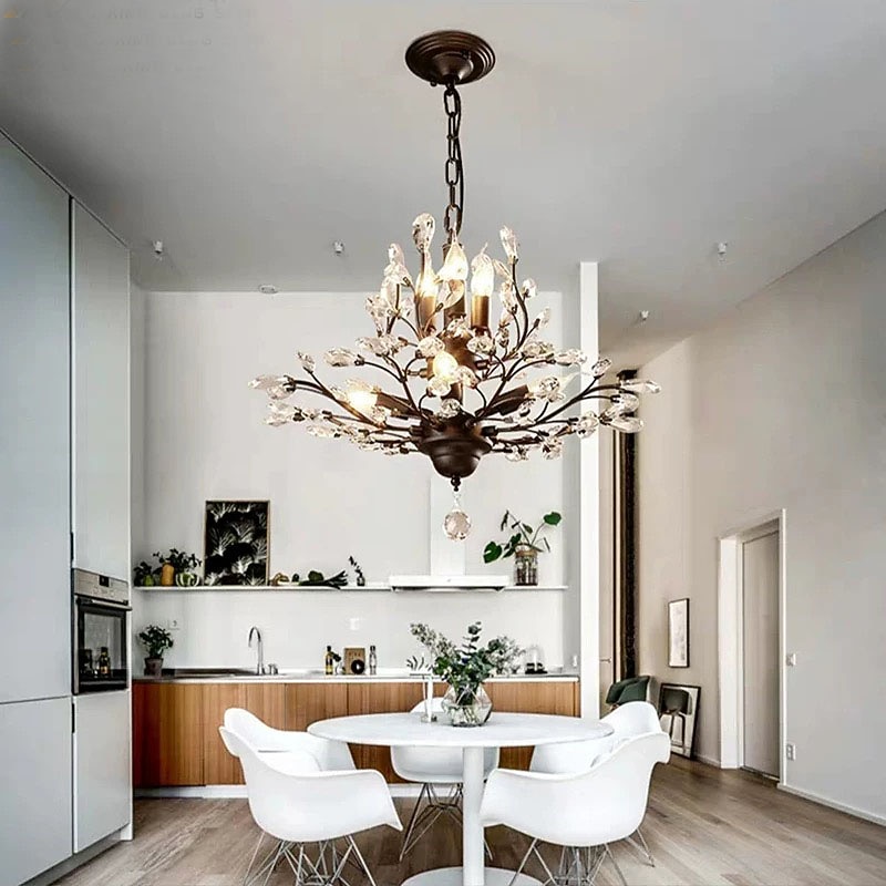 7-Light 60 cm Chandelier Metal Electroplated 110-120V 220-240V2